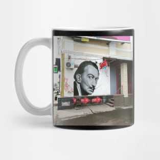 Photo Salvador Dali (Street art, Russia) Mug